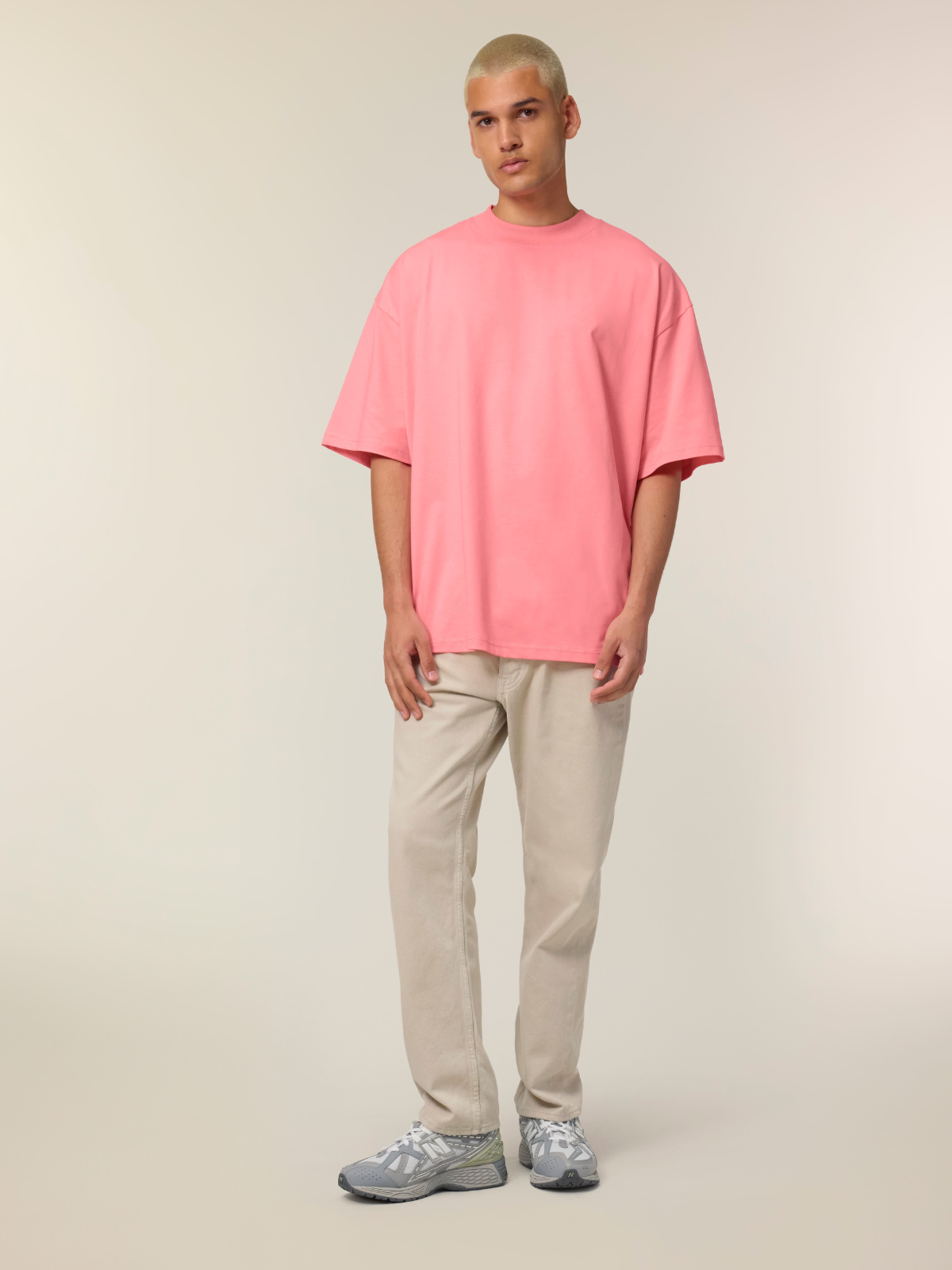 T-Shirt Blaster 2.0 "Moin" - Pink Joy/Neonorange