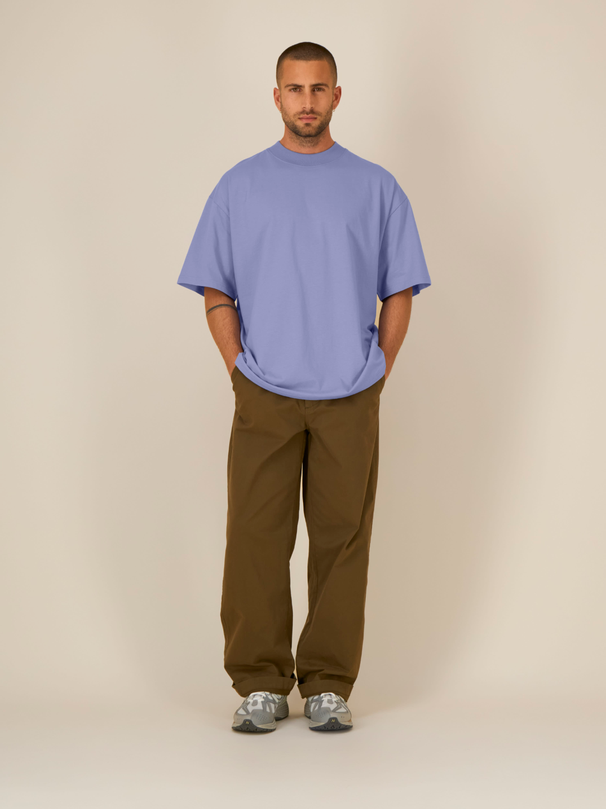 Unisex T-Shirt "Moin" - Violet