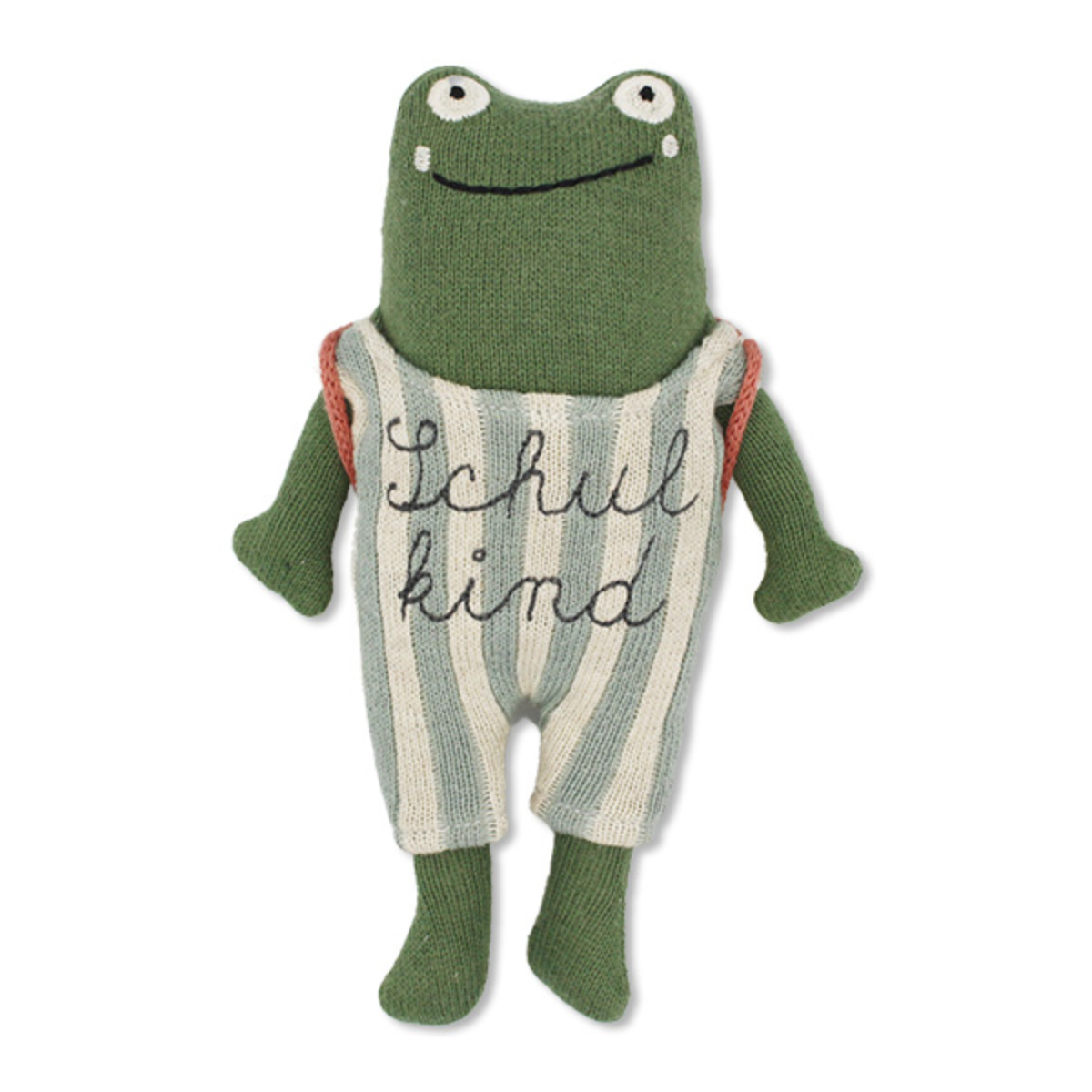 Frosch Kuscheltier - Schulkind