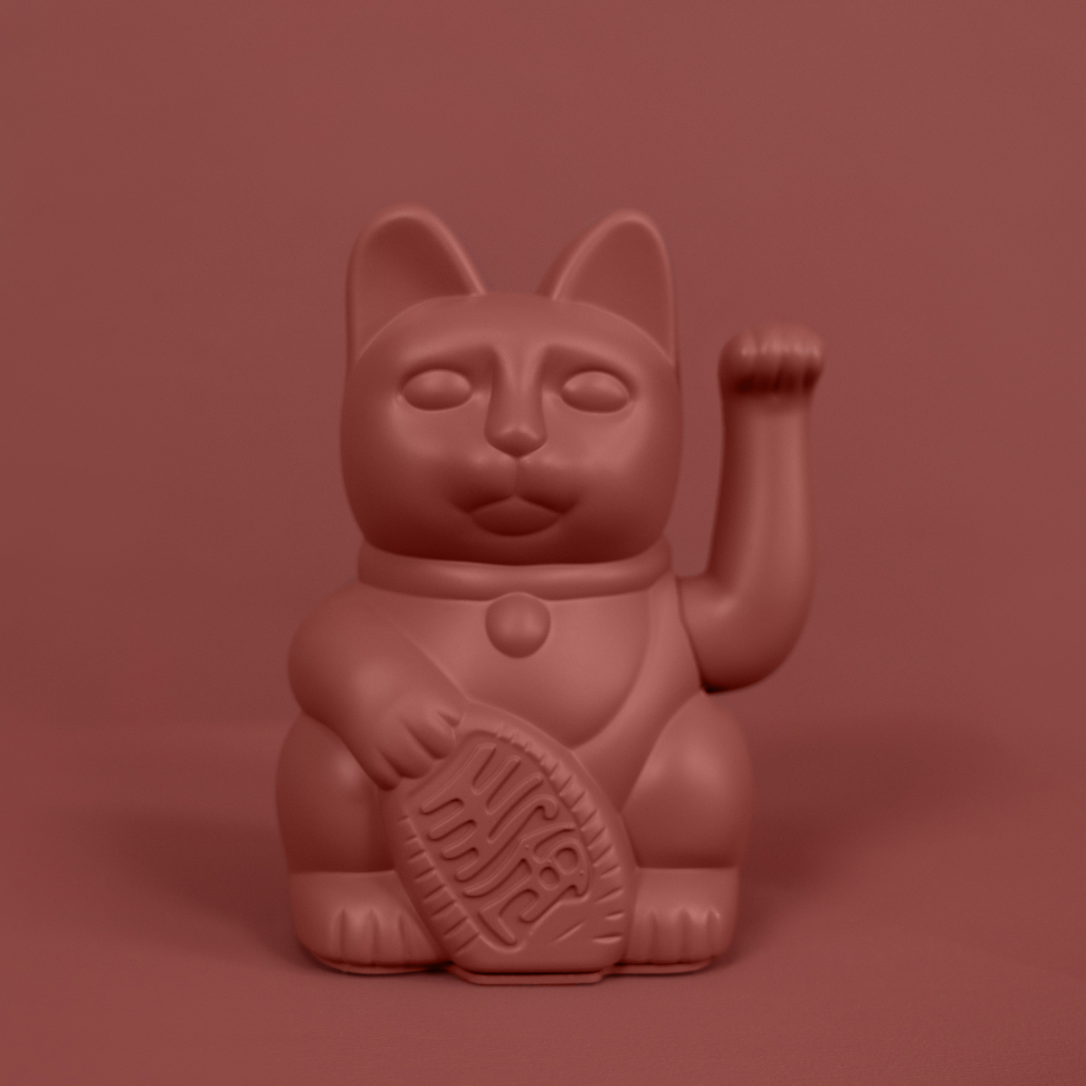 Lucky Cat Classic - Berry Red