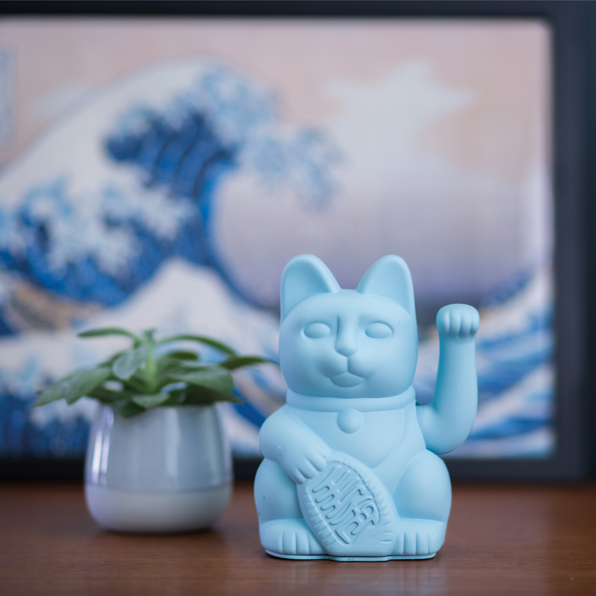 Lucky Cat Classic - Light Blue