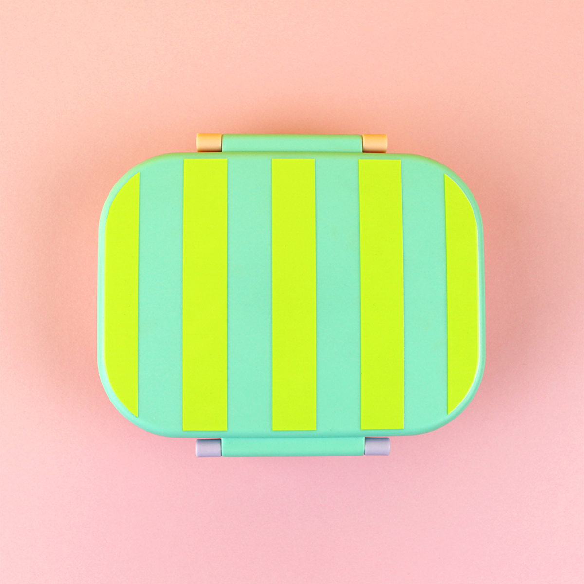 Lunchbox Stripes - Mint/Gelb/Apricot