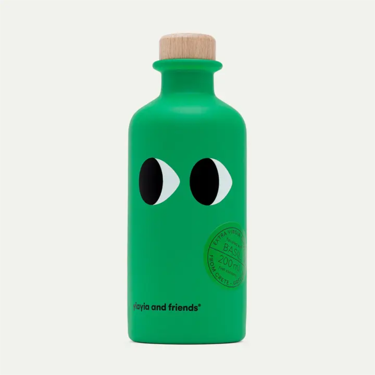 Extra nativ Olivenöl 200 ml - mit Basilikum