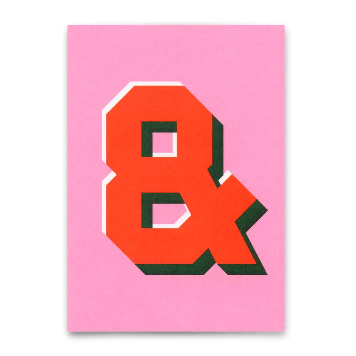 Postkarte - Buchstabe