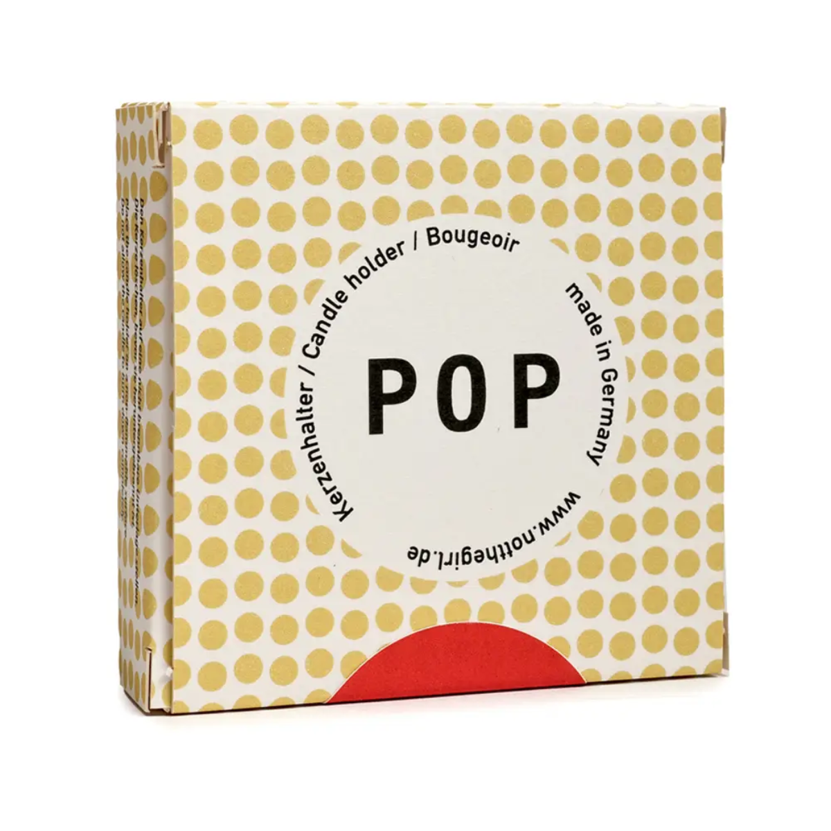 Kerzenhalter POP - Rot