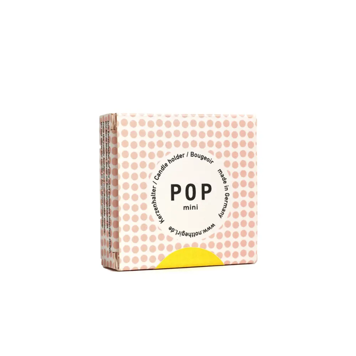 Kerzenhalter POP Mini - Schwefelgelb