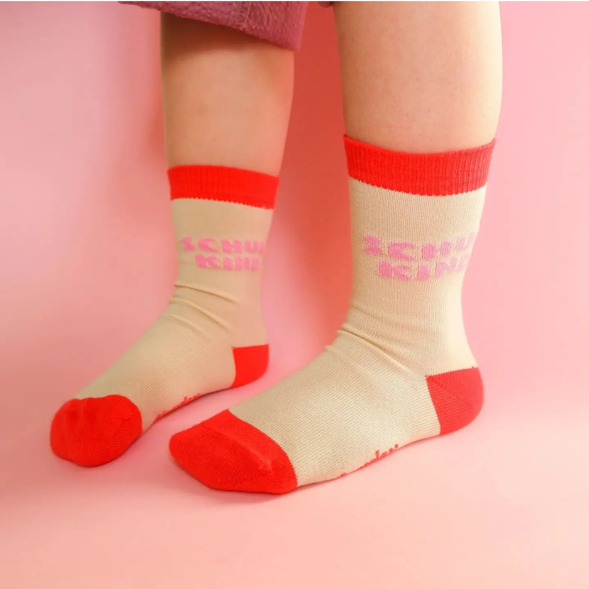 Schulkind Socken - Rosa