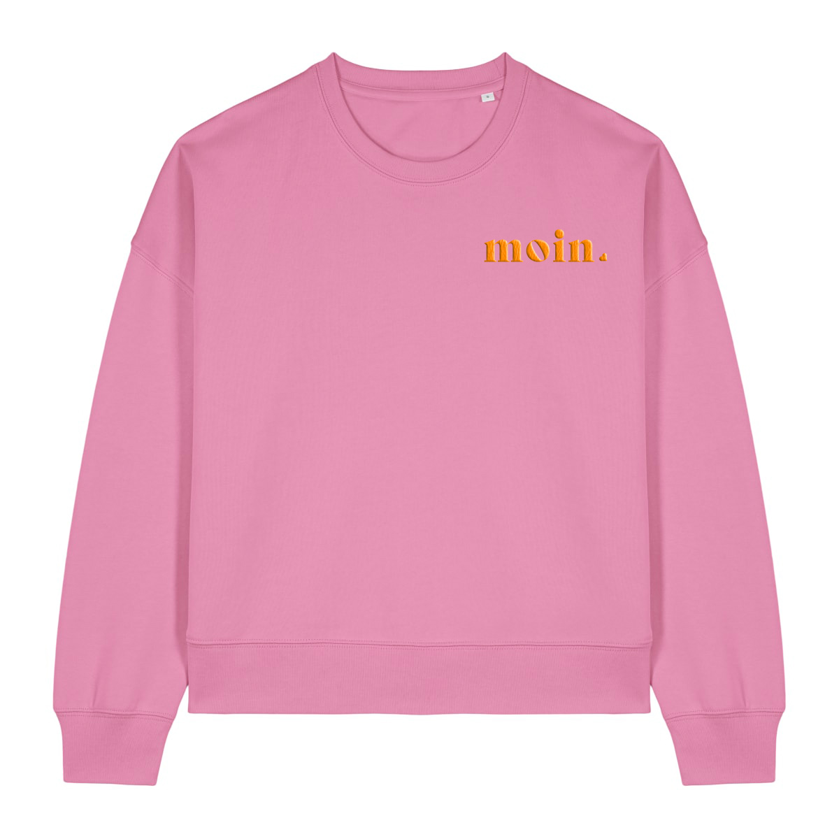 Sweatshirt "Moin" - Bubble Pink
