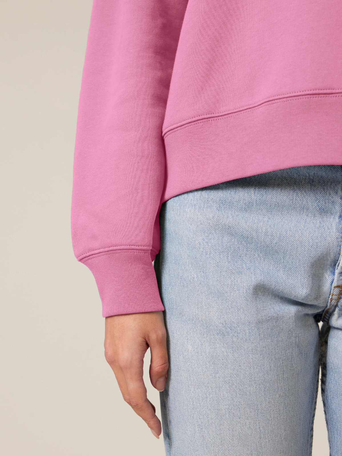 Sweatshirt "Moin" - Bubble Pink