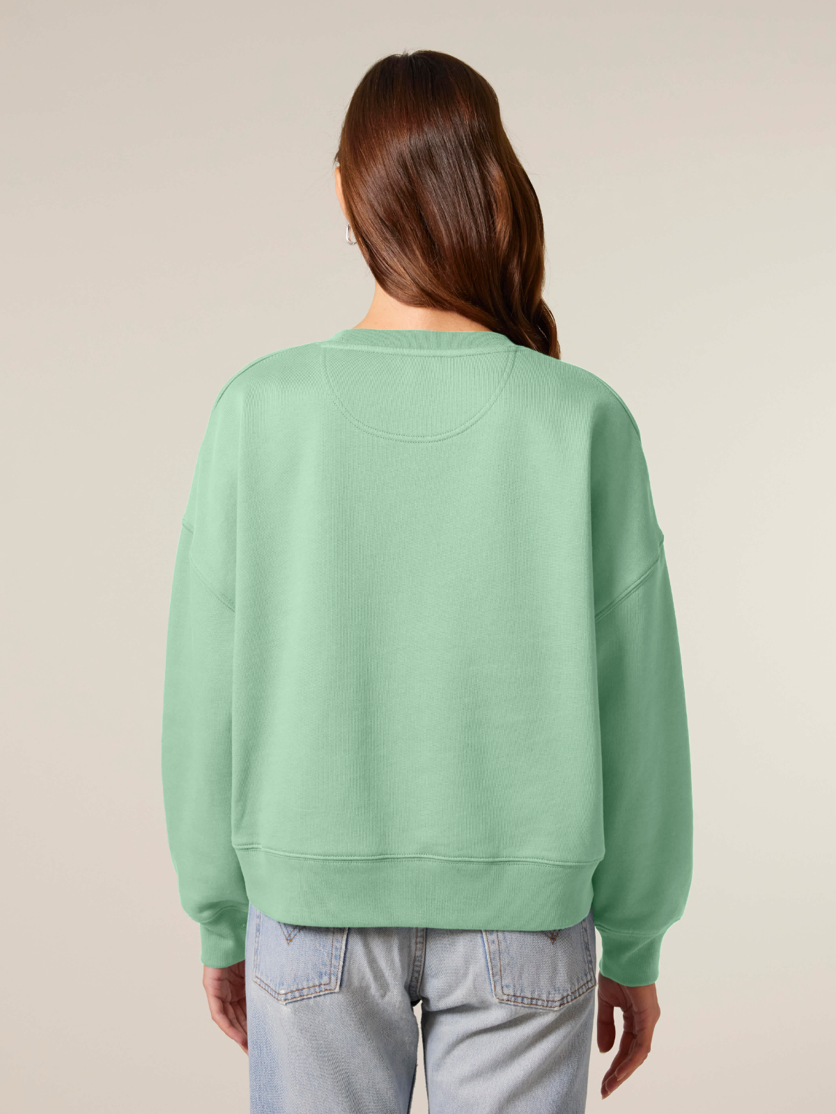 Sweatshirt "Moin" - Misty Jade