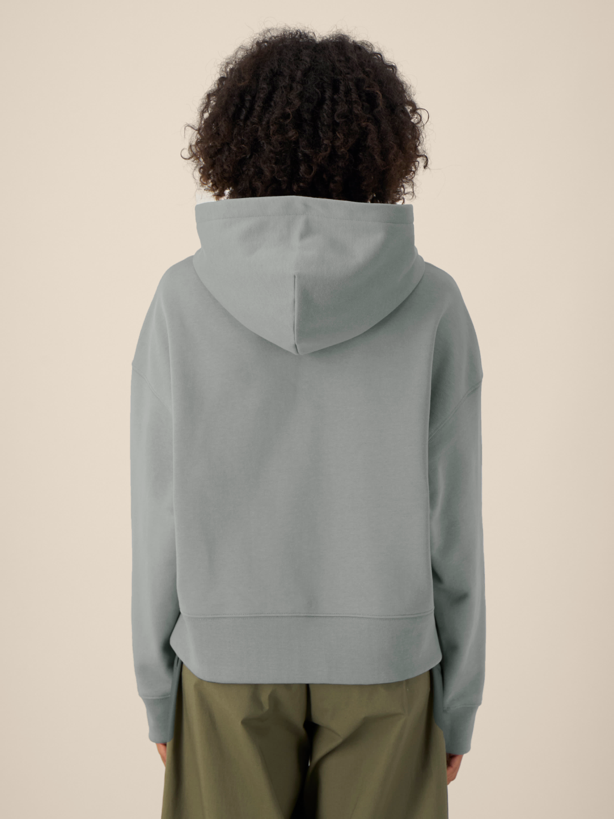 Unisex Hoodie "Moin" - Misty Grey