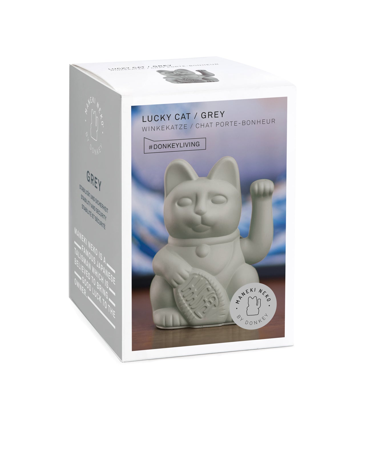 Lucky Cat grey  - donkey products