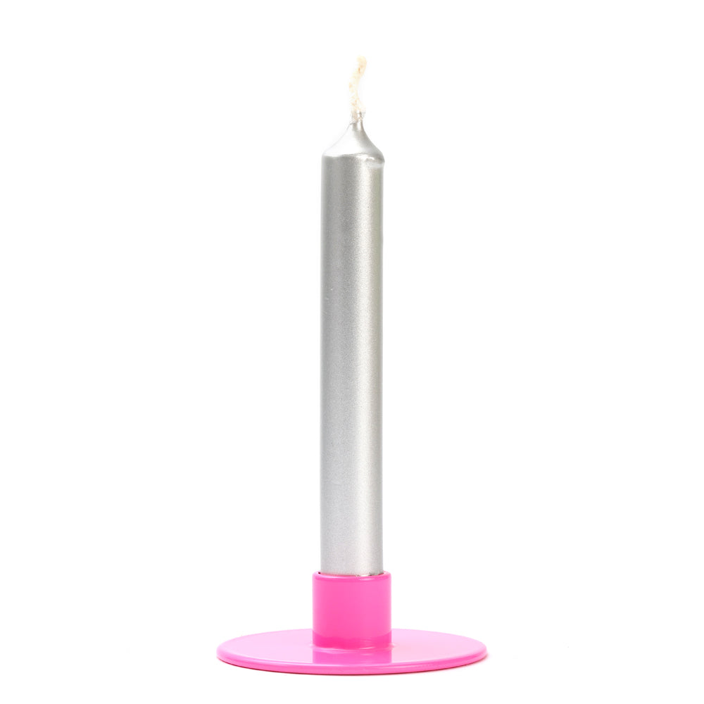 Kerzenhalter POP mini Neonpink - not the girl who misses much