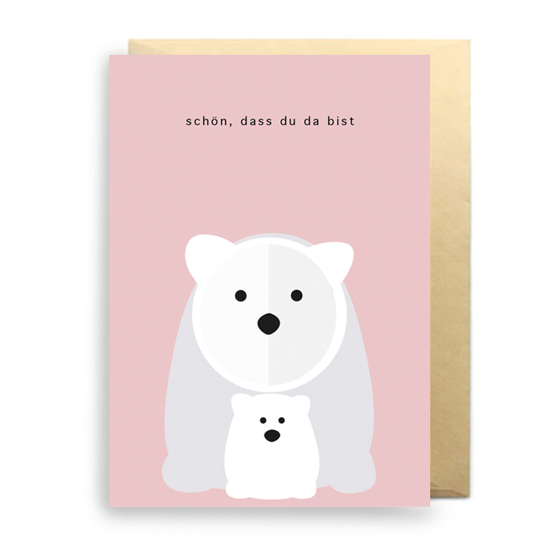 3D KLAPPKARTE "Eisbär" - not the girl who misses much