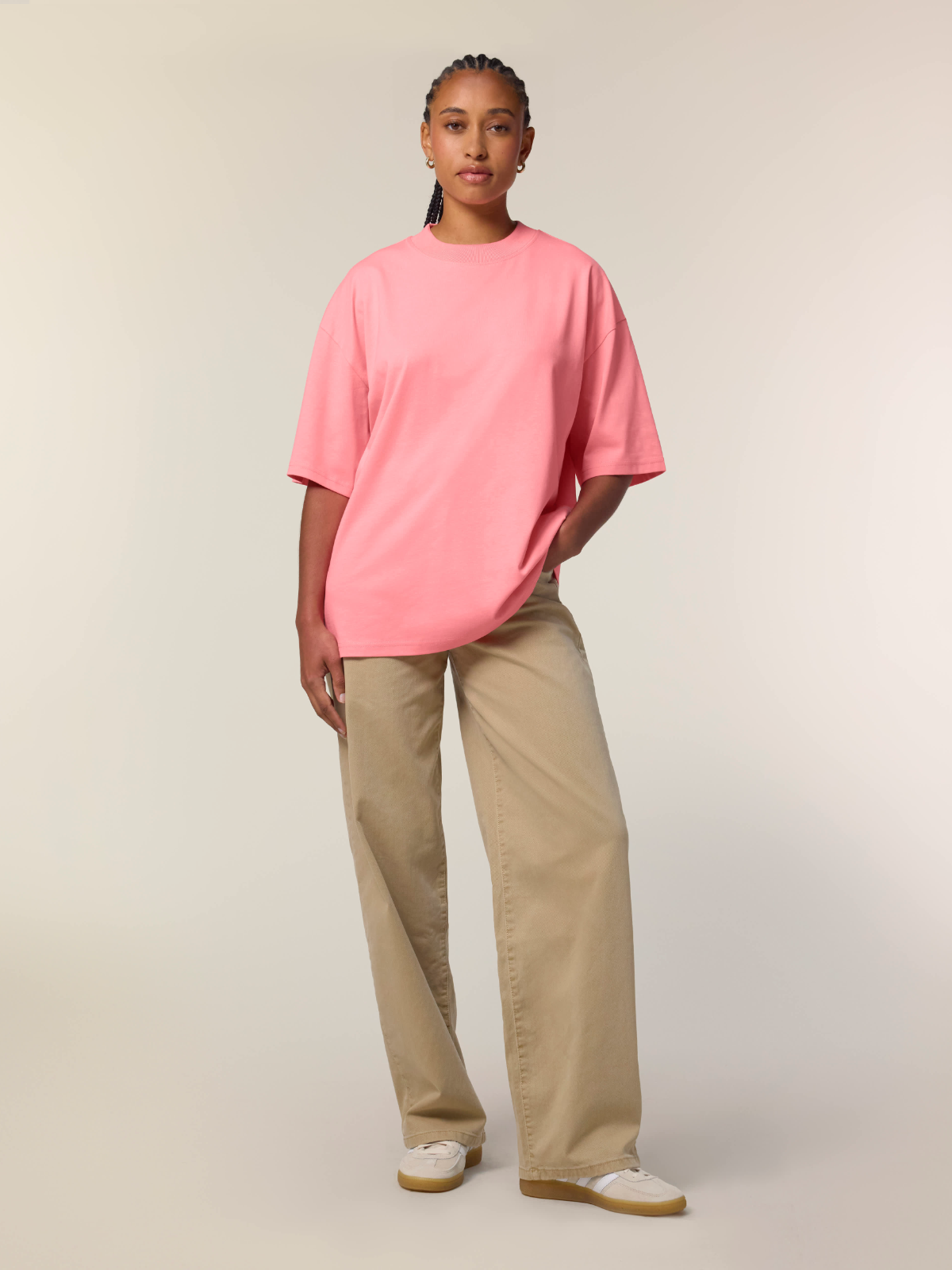 T-Shirt Blaster 2.0 "Moin" - Pink Joy/Neonorange