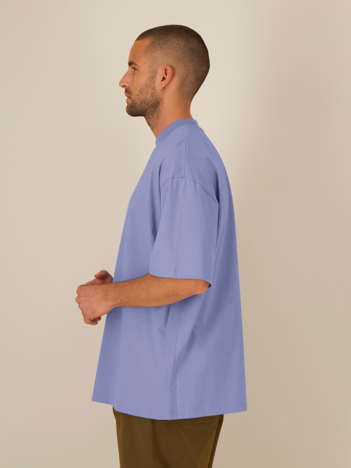 Unisex T-Shirt "Moin" - Violet