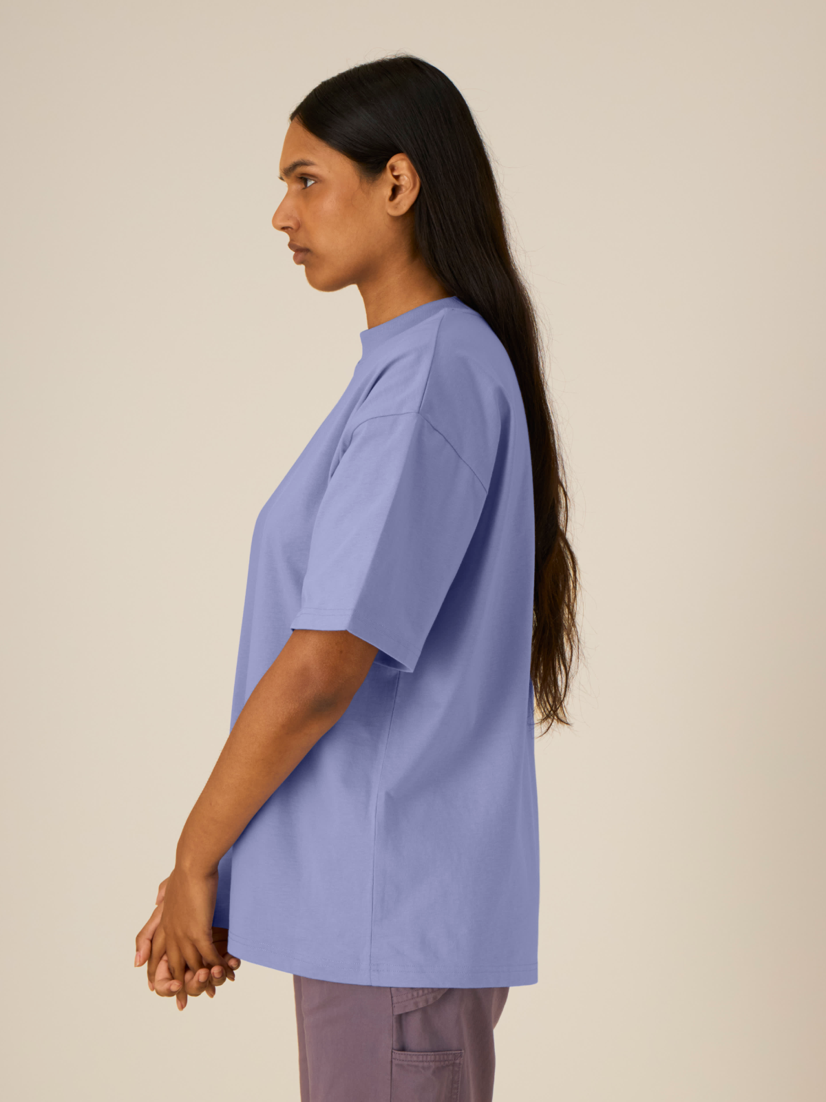 Unisex T-Shirt "Moin" - Violet