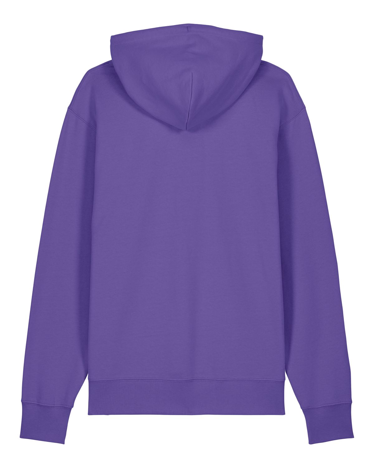Hoodie "Moin" Purple Love/Neonorange
