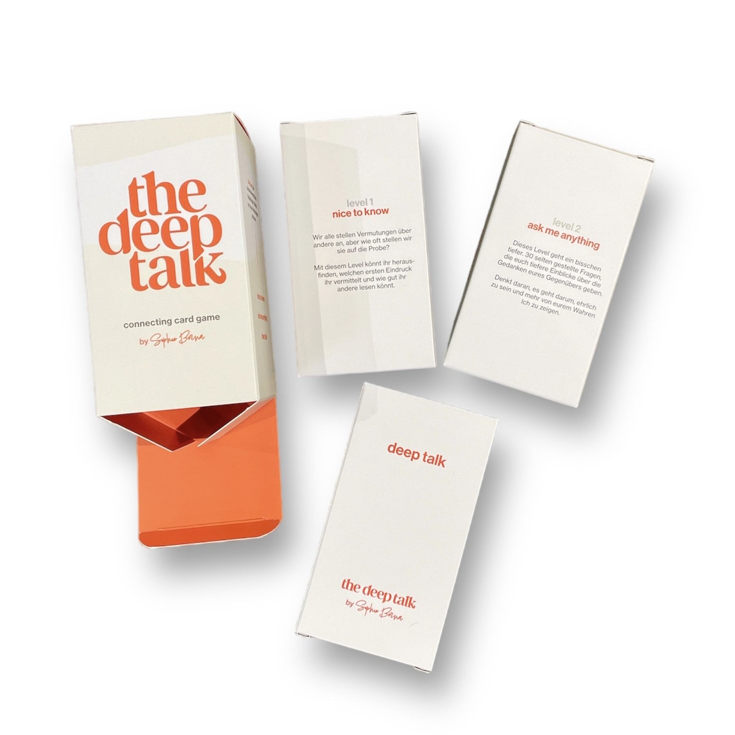 the deep talk - connection card game