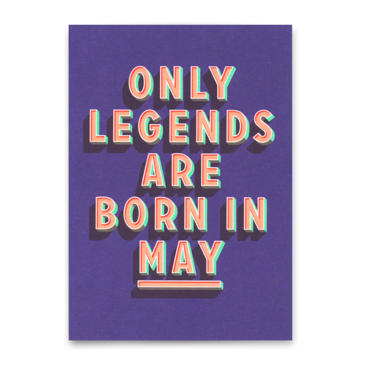 Postkarte - Legends May