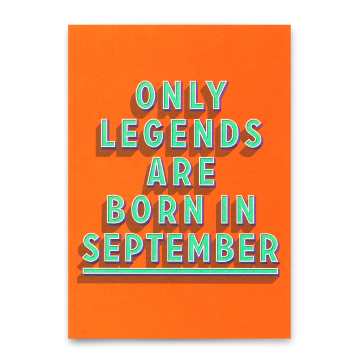 Postkarte - Legends September