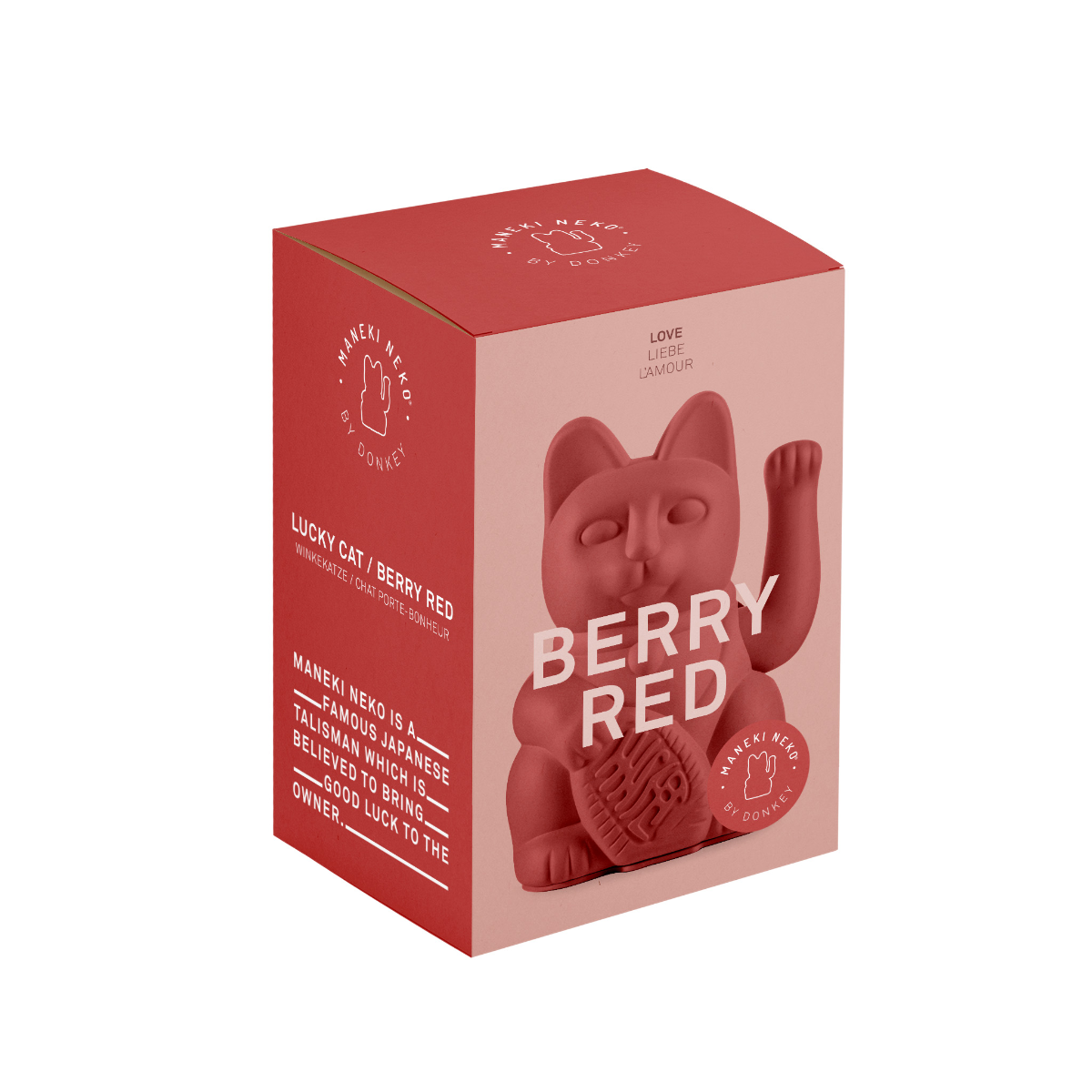 Lucky Cat Classic - Berry Red