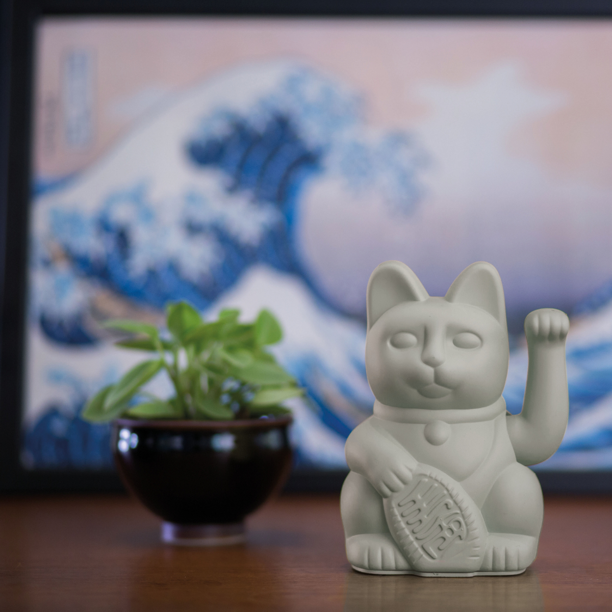 Lucky Cat Classic - Grey