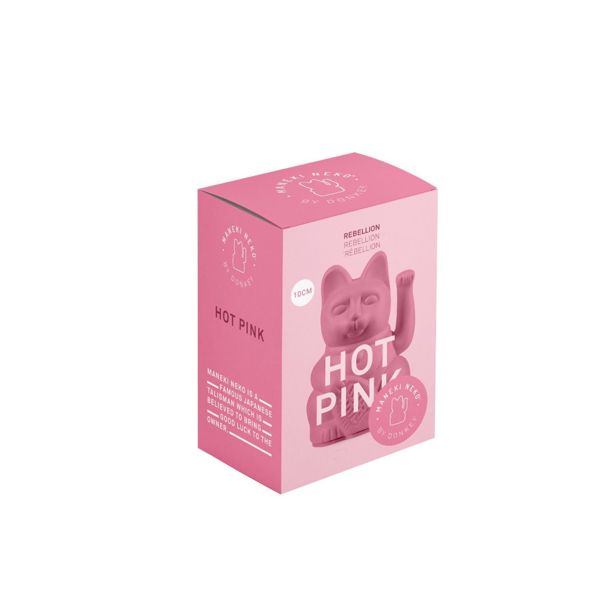 Lucky Cat Mini - Hot Pink