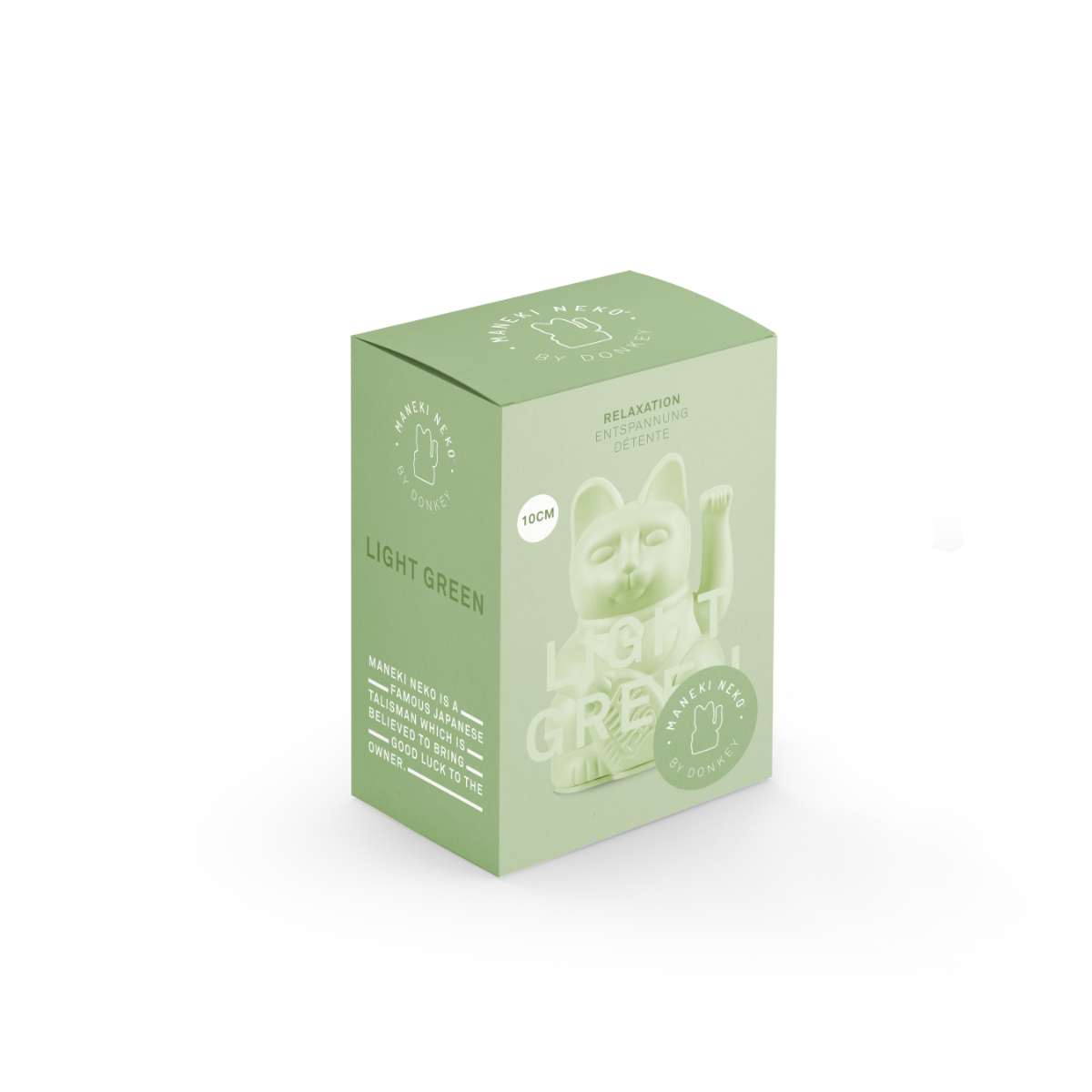 Lucky Cat Mini - Light Green