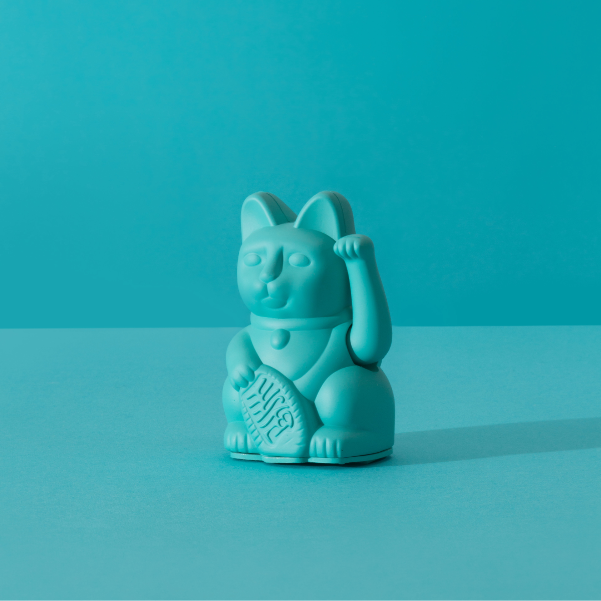 Lucky Cat Mini - Turquoise
