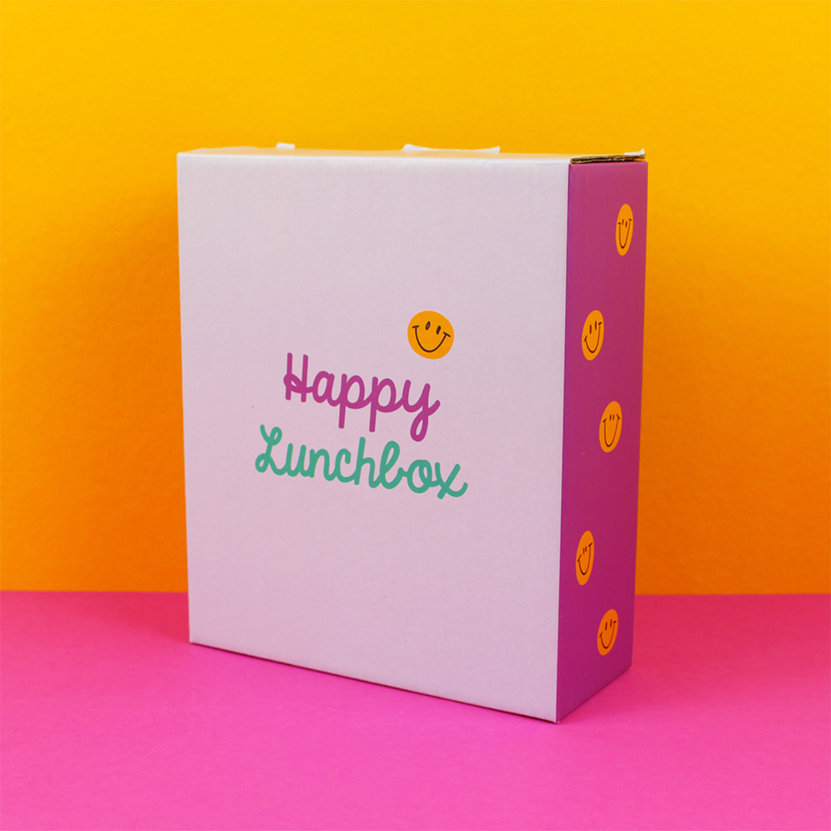 Lunchbox Smile - Flieder/Grün/Violett
