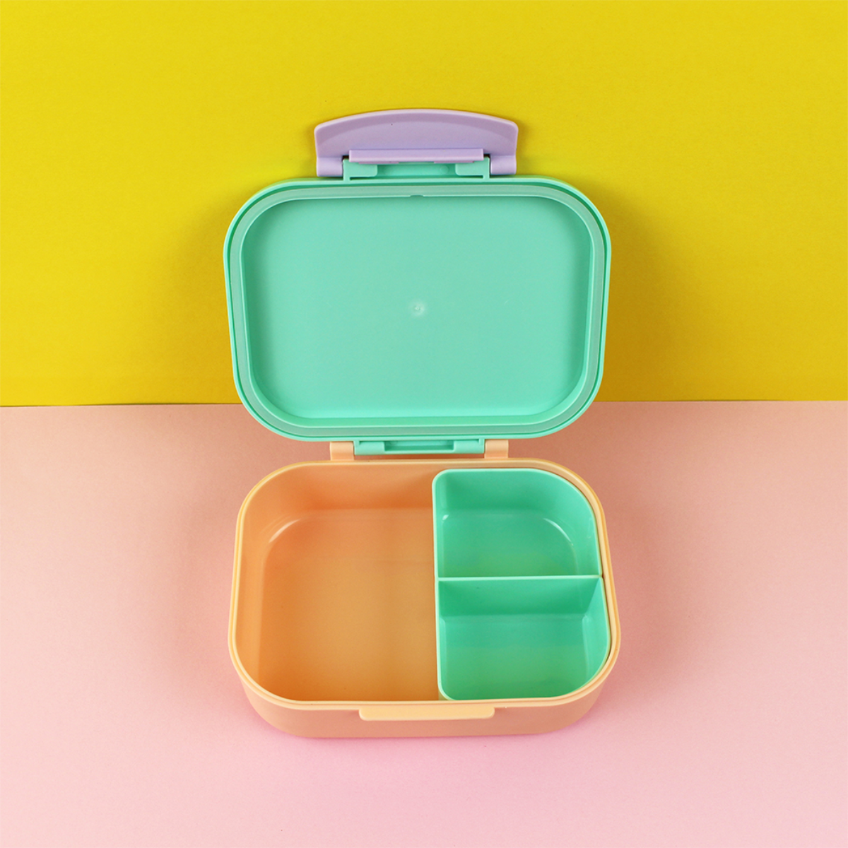 Lunchbox Stripes - Mint/Gelb/Apricot