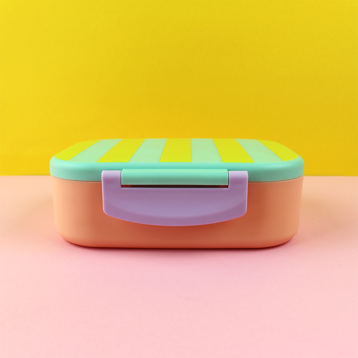 Lunchbox Stripes - Mint/Gelb/Apricot
