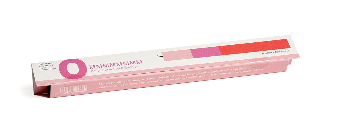 KERZE OMMM - not the girl who misses much