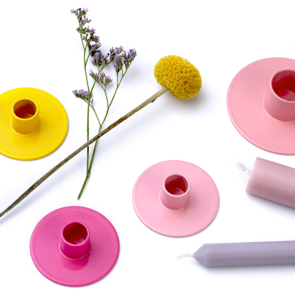 Kerzenhalter POP mini gelb - not the girl who misses much