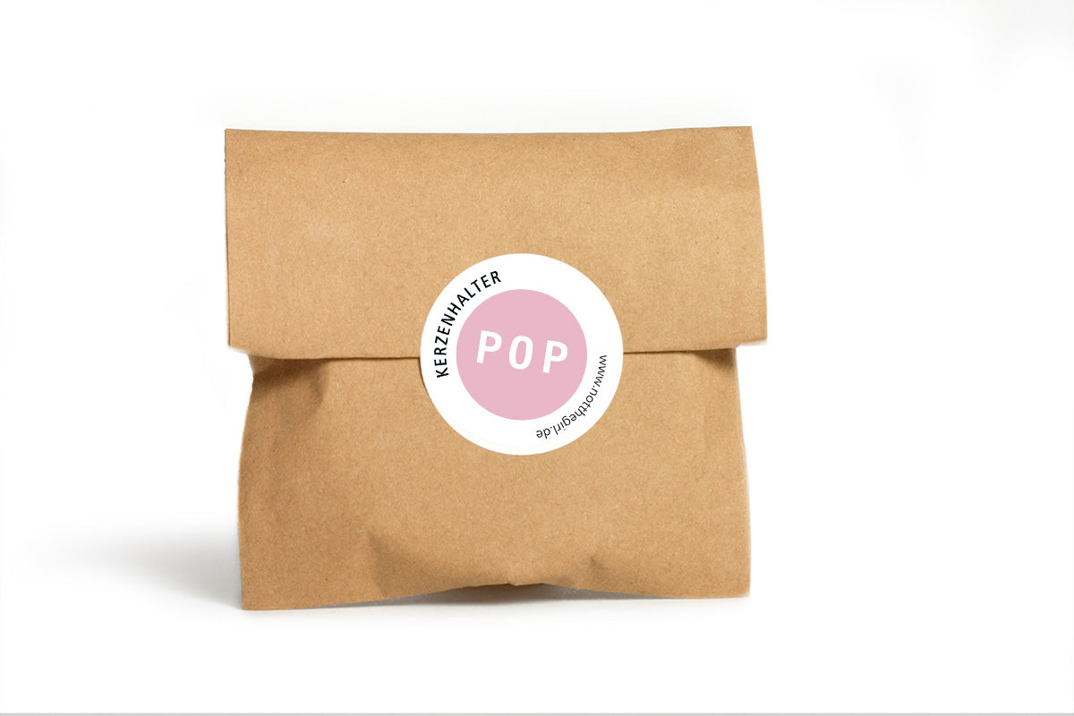 Kerzenhalter POP rosa - not the girl who misses much