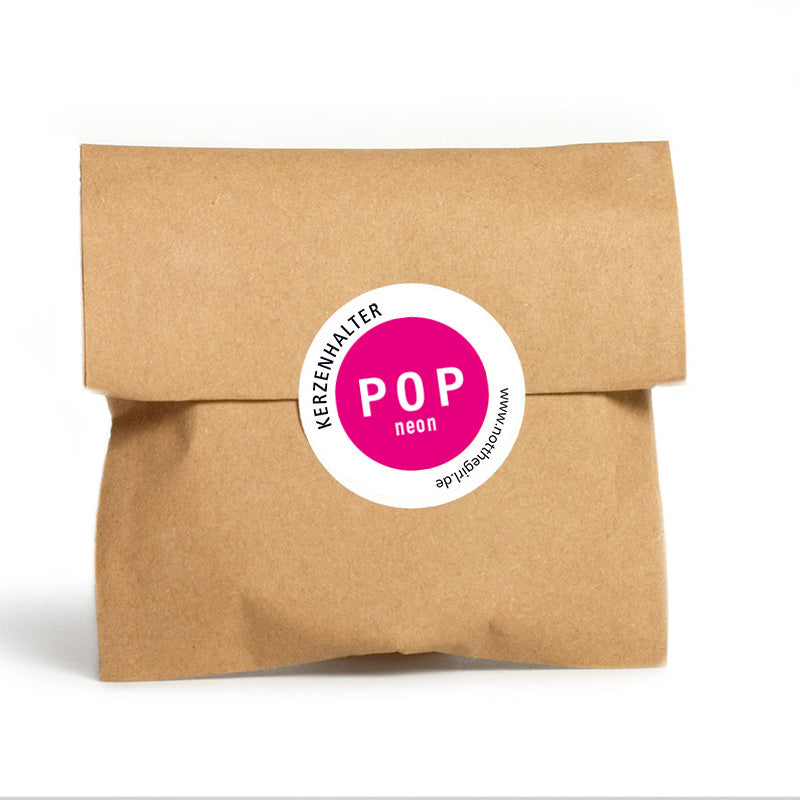 Kerzenhalter POP neonpink - not the girl who misses much