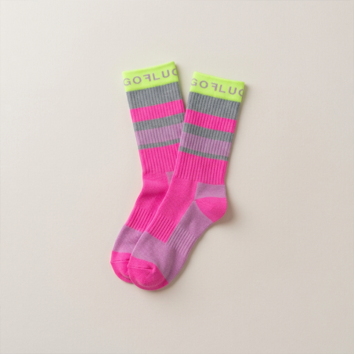 Reflektierende Socken - Ray Pink