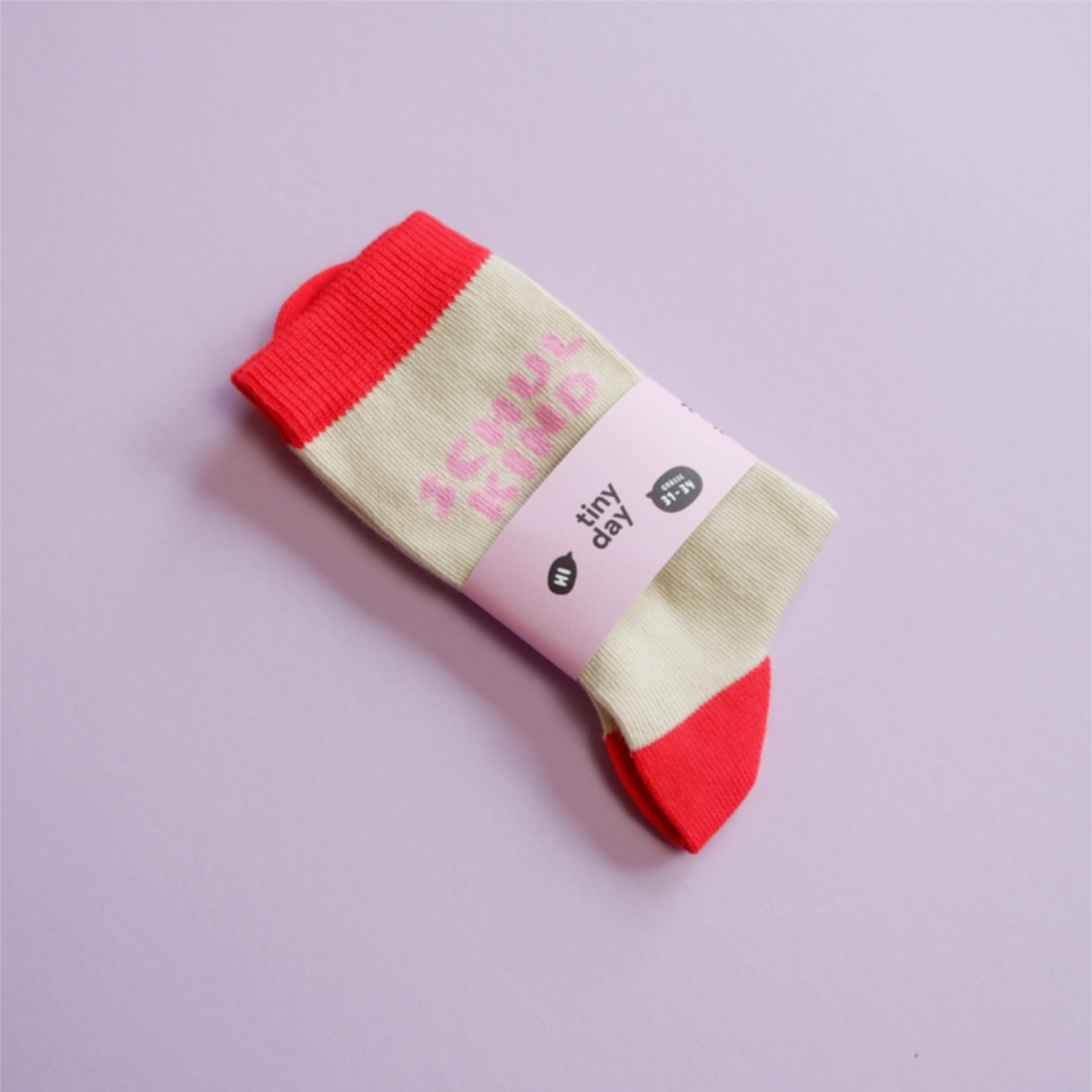 Schulkind Socken - Rosa
