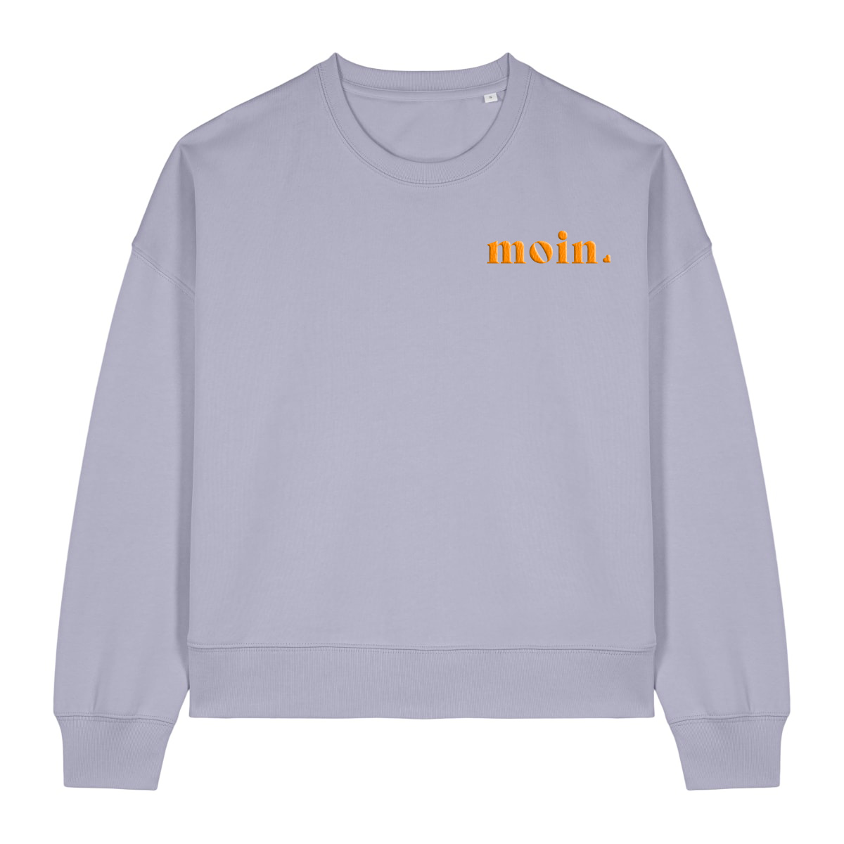 Sweatshirt "Moin." - Lavender