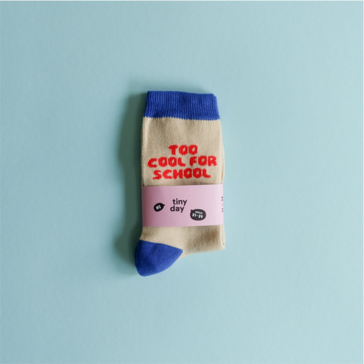 Too Cool for School Socken - Blau