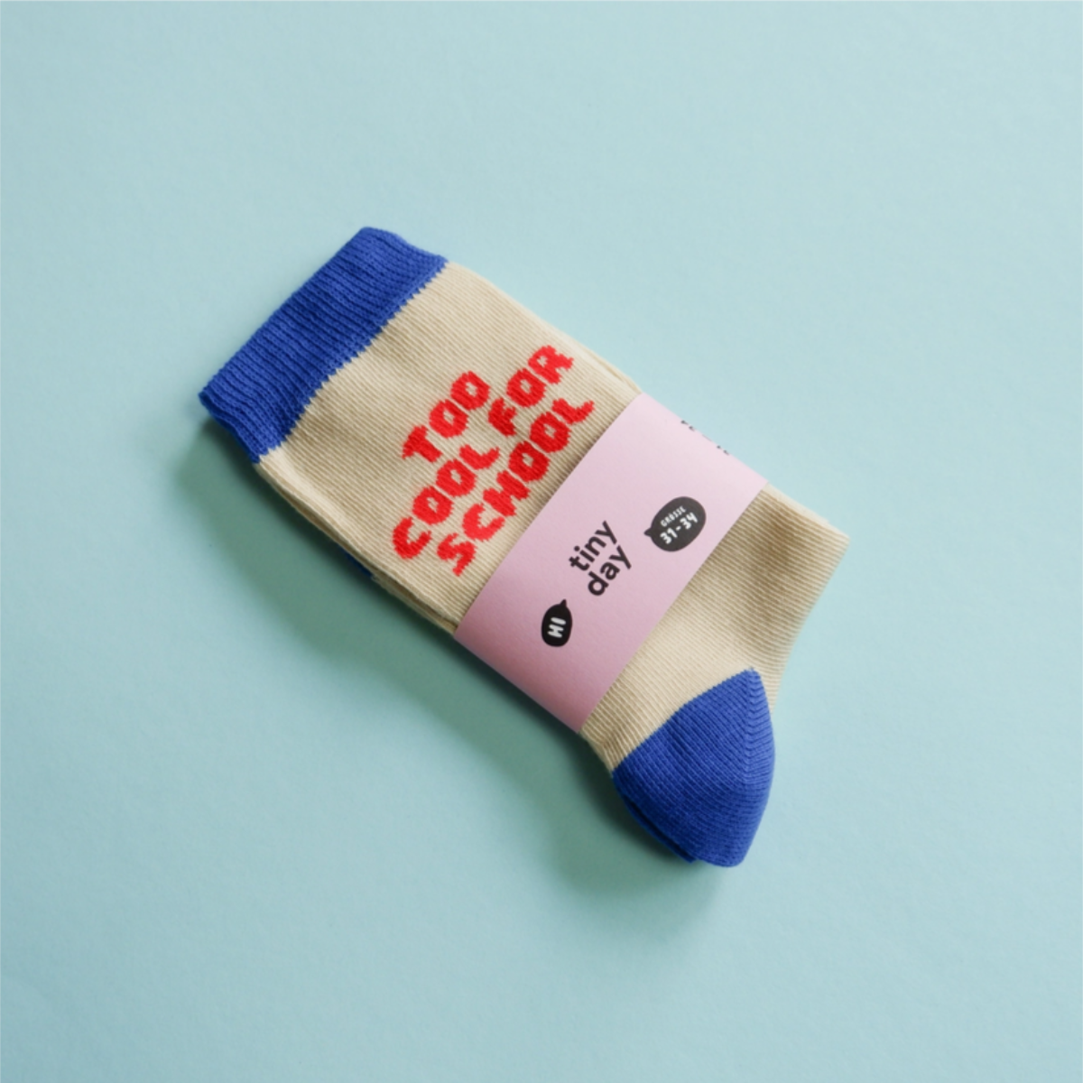 Too Cool for School Socken - Blau