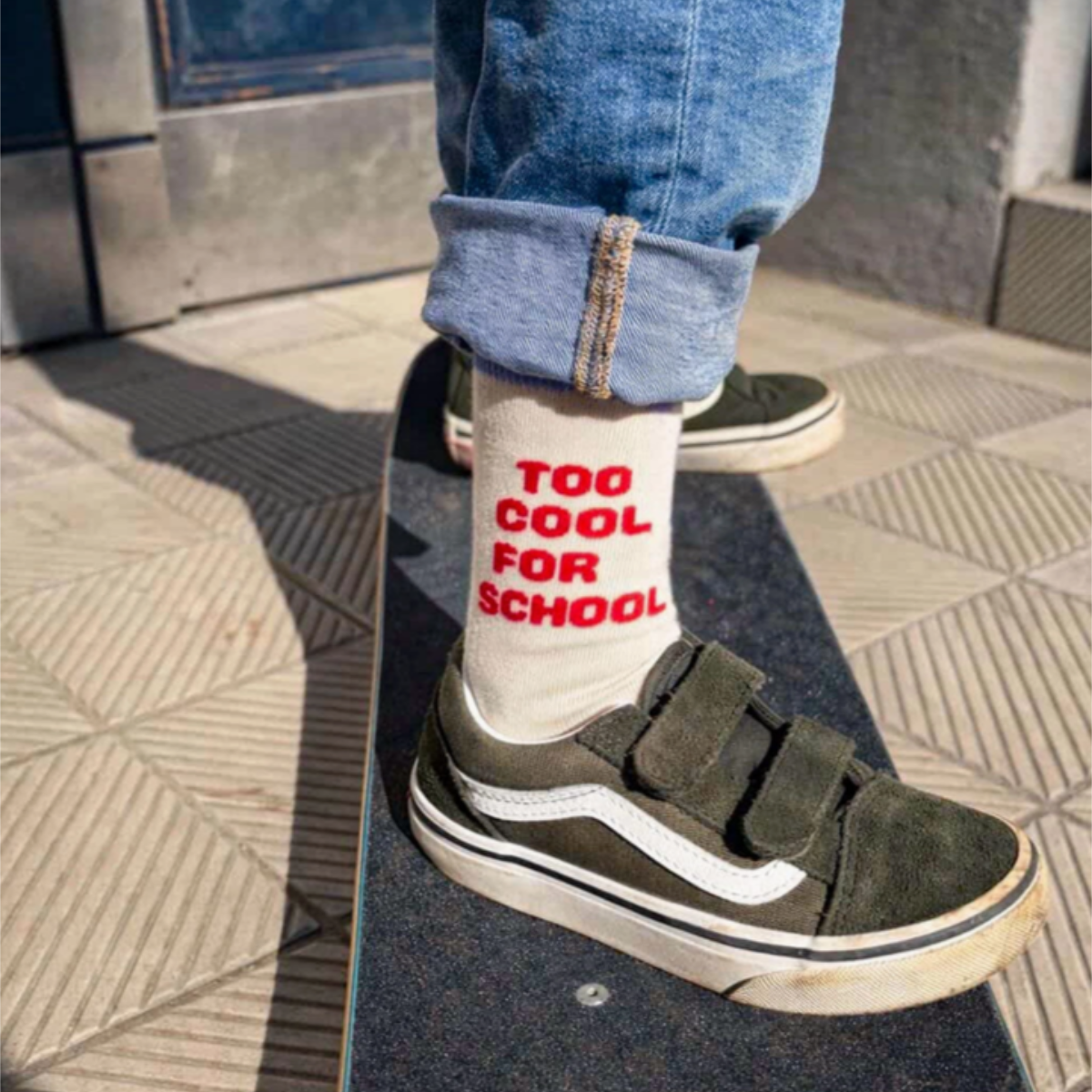 Too Cool For School Socken - Flieder