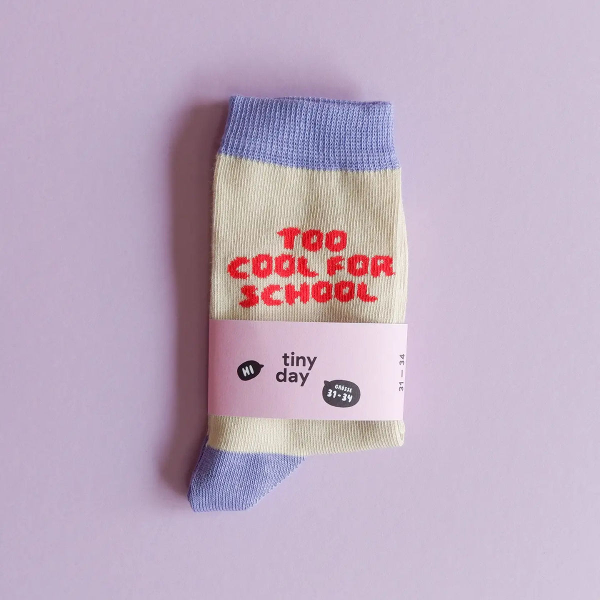 Too Cool For School Socken - Flieder