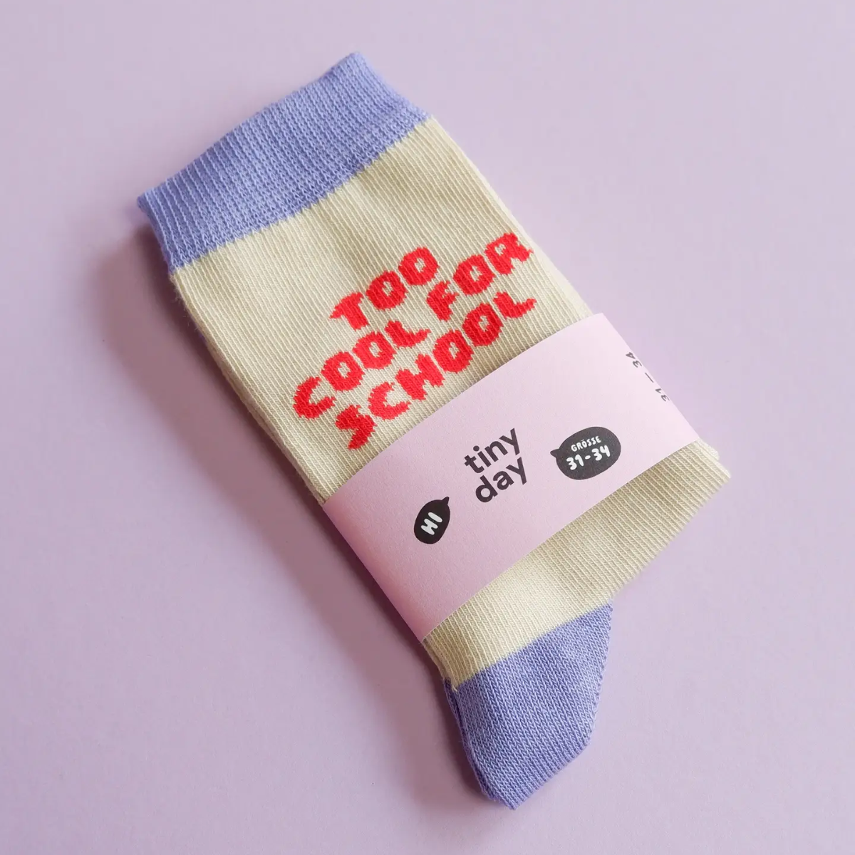 Too Cool For School Socken - Flieder