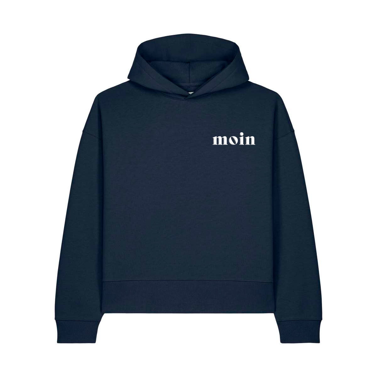 Unisex Hoodie "Moin" - French Navy