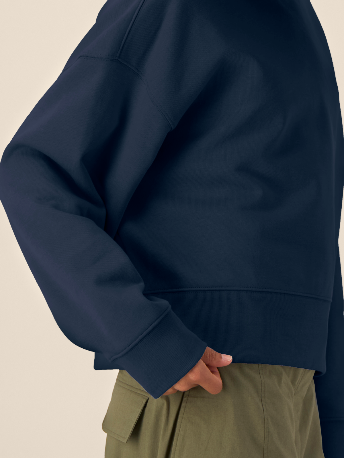 Unisex Hoodie "Moin" - French Navy