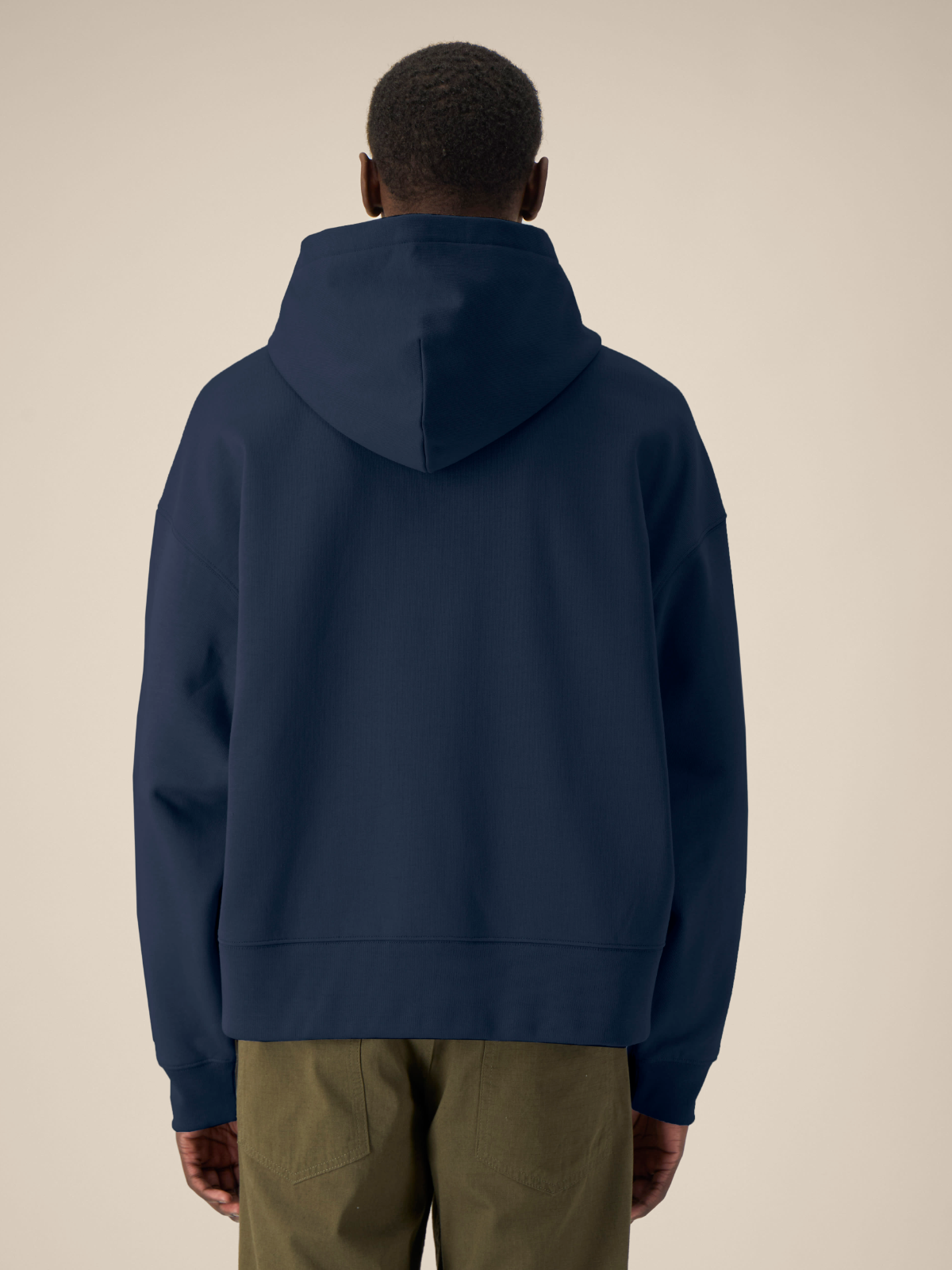 Unisex Hoodie "Moin" - French Navy