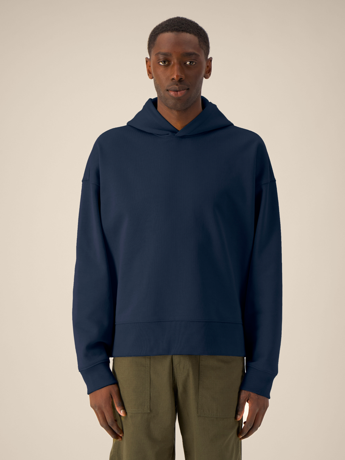 Unisex Hoodie "Moin" - French Navy