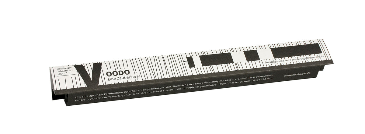 KERZE Voodoo - not the girl who misses much